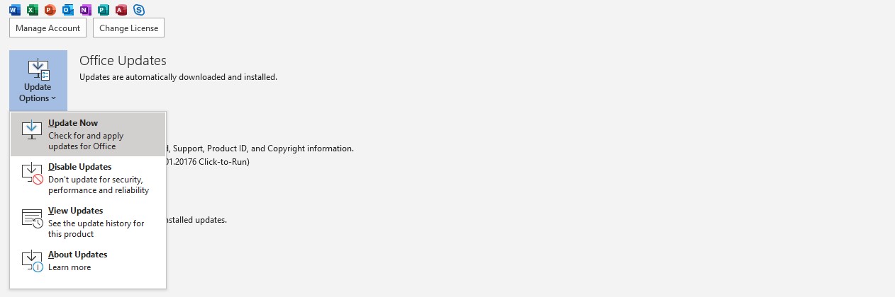 Check for Office 365 Updates Check for Office 365 Updates