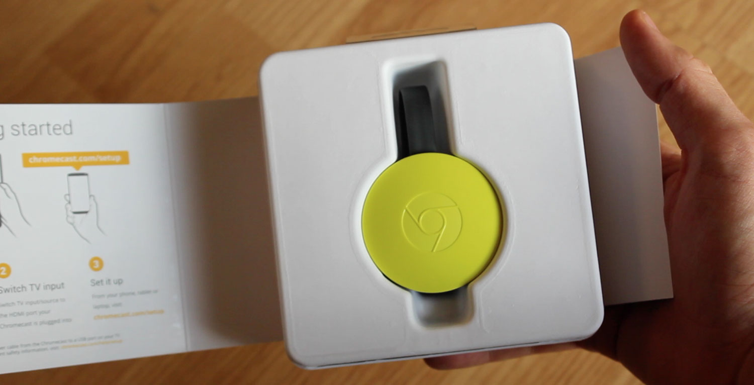 Chromecast Packaging Chromecast Packaging