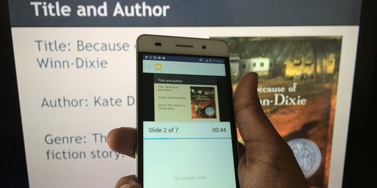 Chromecast and Slides Chromecast and Slides