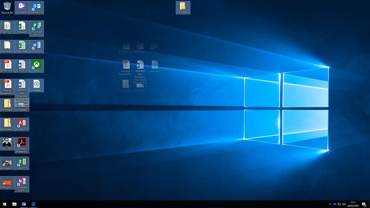 Desktop Clear Desktop Clear