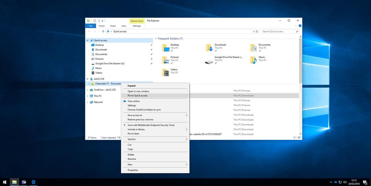 How to keep your Windows Desktop clutterfree Clearwater IT Services