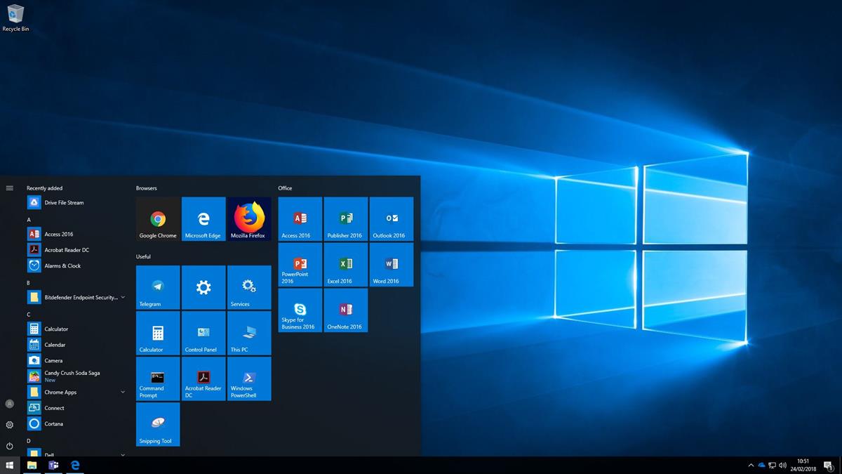 Windows 10 Start Menu Windows 10 Start Menu